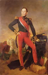 Porträt von Marquis Emmanuel de Grouchy (1766-1847), Marschall von Frankreich